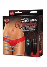 Wireless Remote Vibe Panty Ml Red